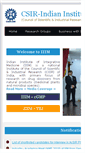 Mobile Screenshot of iiim.res.in
